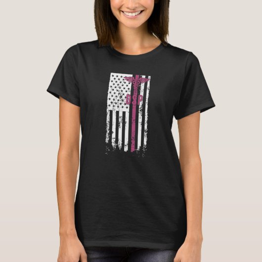 DSP US Flag Direct Support Professional Week 1 T-shirt (Voorkant)