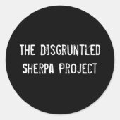 DSP Zwarte Sticker (Voorkant)