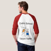 DSSV Male Red T-shirt (Achterkant volledig)