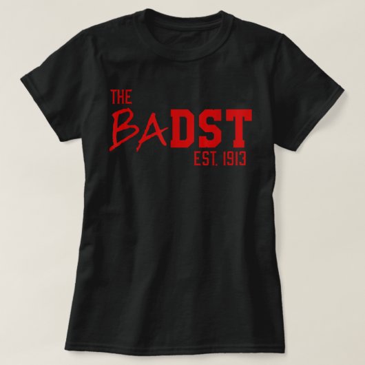 DST BaDST EST 1913 Soror Delta  T-shirt (Design voorkant)