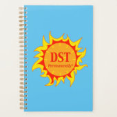 DST permanent - zomertijd Planner (Voorkant)
