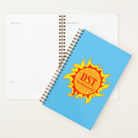 DST permanent - zomertijd Planner (Display)