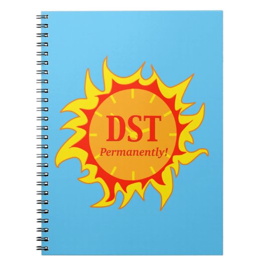 DST Permanent - Zomeruur Permanent Notitieboek (Voorkant)