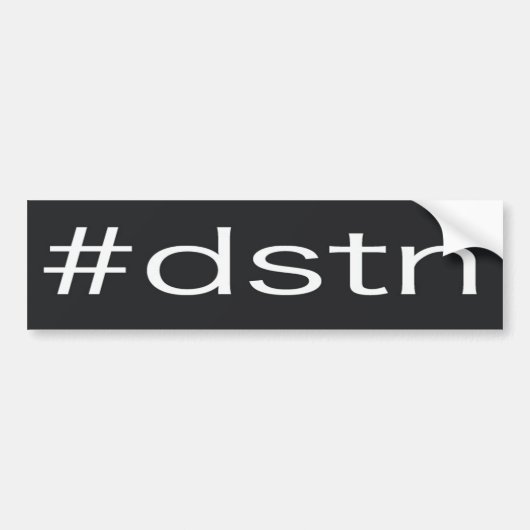 #dstn BUMPERSTICKER (Voorkant)