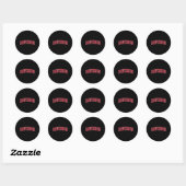 Dstudent Succesprogramma's in Tennessee Tn Vintage Ronde Sticker (Vel)