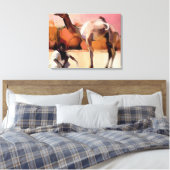 dsu en Said Rann van Kutch 1996 Canvas Afdruk (Insitu (Slaapkamer))