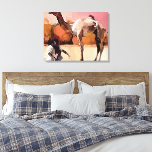 dsu en Said Rann van Kutch 1996 Canvas Afdruk (Insitu (Slaapkamer))