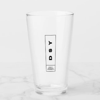 DSY LOGO EEN GLAS