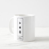 DSY LOGO EEN KOFFIEMOK (Voorkant links)