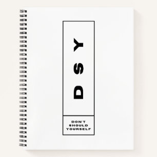 DSY LOGO EEN NOTITIEBOEK