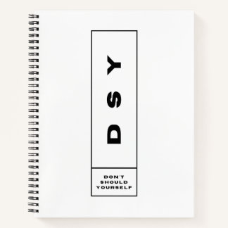 DSY LOGO EEN NOTITIEBOEK