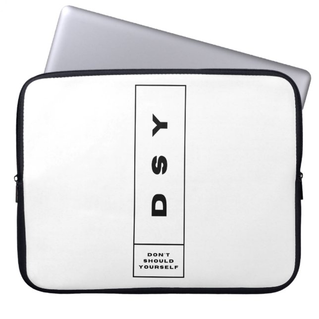 DSY LOGO ONE LAPTOP SLEEVE (Voorkant)