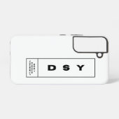 DSY LOGO ONE SAMSUNG GALAXY HOESJE (Achterkant horizontaal)