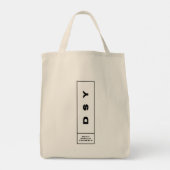 DSY LOGO ONE TOTE BAG (Achterkant)