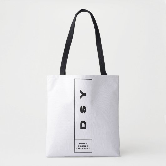 DSY LOGO ONE TOTE BAG (Voorkant)