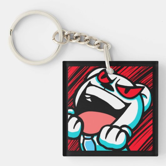 DT emoji gaming gg Sleutelhanger (Voorkant)