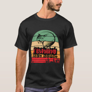 DTEH Mannen Vrouwen Jongeren Vissen houdt me in le T-shirt