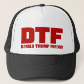 DTF Donald Trump for ever Petten (Voorkant)