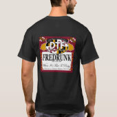 DTF Fredronken Mannen donkere Shirt (Achterkant)