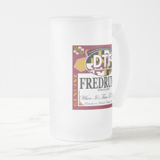 DTF Fredronken voorgevormde Mok (Voorkant rechts)