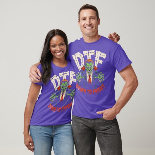 DTF naar beneden naar Fright T-shirt (Unisex)