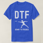 DTF naar Frisbee Classic TShirt (Design voorkant)