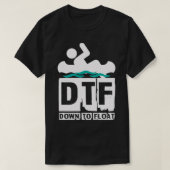 DTF neer aan Vloer T-shirt (Design voorkant)
