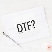 DTF-sticker Vierkante Sticker (Envelop)