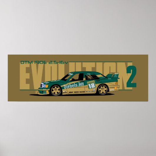 DTM 190E 2,5-16 V Poster (Voorkant)