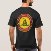 DTOM - Levensvrij of afsterven T-shirt (Achterkant)