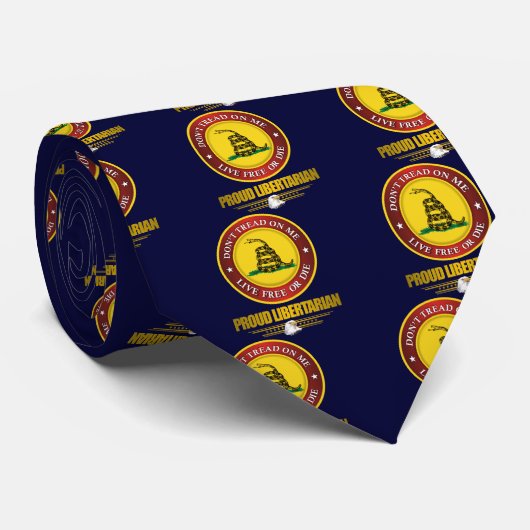 DTOM - Trots Libertarian Stropdas (Opgerold)