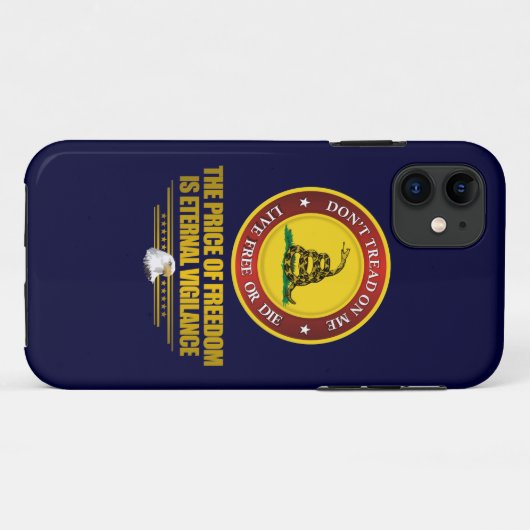 DTOM-Vigilance Case-Mate iPhone Case (Achterkant (horizontaal))