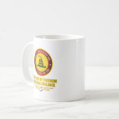 DTOM-Vigilance Koffiemok (Voorkant links)