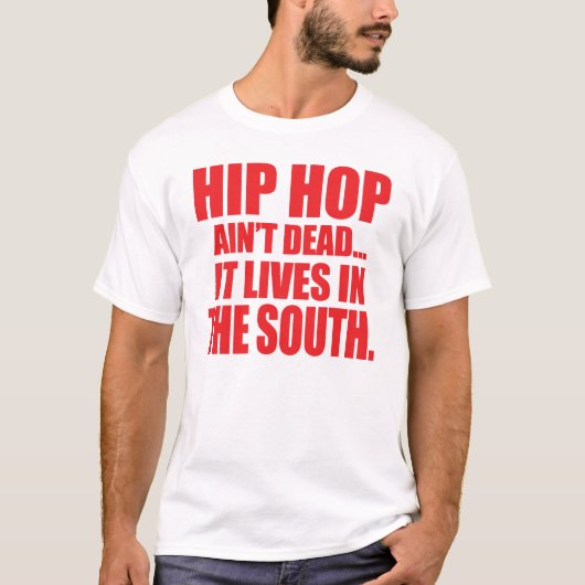 DTP Hip Hop niet dood T-Shirt (Voorkant)