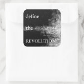 DTR-Sticker Vierkante Sticker (Tas)