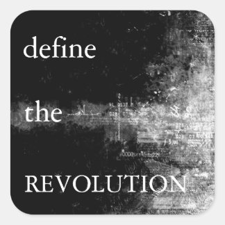 DTR-Sticker Vierkante Sticker