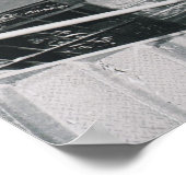 DT's in het centrum van Athene Poster (Hoek)