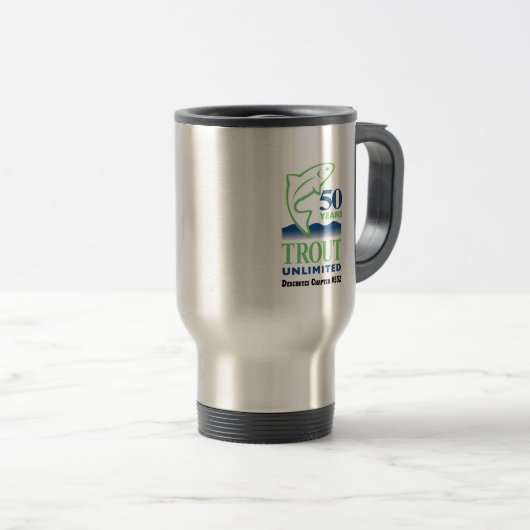 DTU 15 oz. Travel Mug Reisbeker (Voorkant rechts)