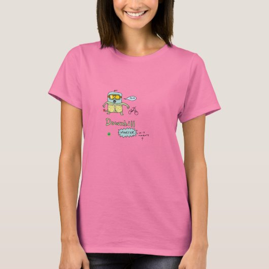 DTV Girls Downhill Monster t-shirt (Voorkant)