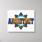 DTW-architecten — Merch Canvas Afdruk (Voorkant)