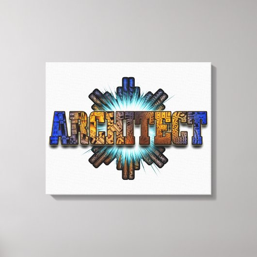 DTW-architecten — Merch Canvas Afdruk (Voorkant)
