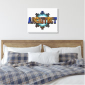 DTW-architecten — Merch Canvas Afdruk (Insitu (Slaapkamer))