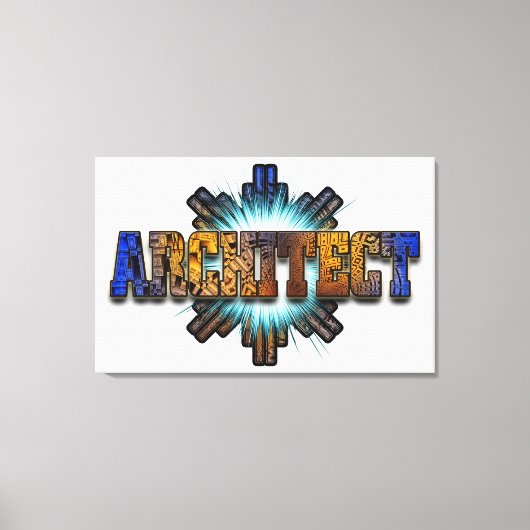 DTW-architecten — Merch Canvas Afdruk (Voorkant)