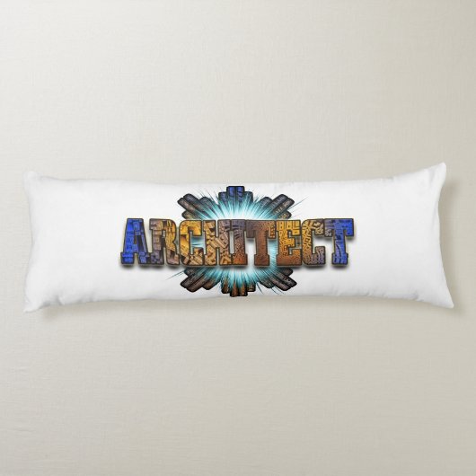 DTW-architecten — Merch Lichaamskussen (Achterkant)