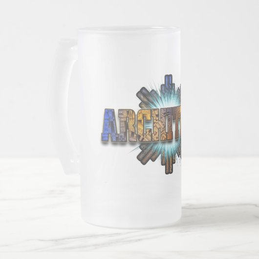 DTW-architecten — Merch Matglas Bierpul (Voorkant links)