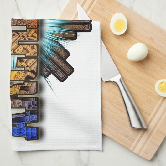 DTW-architecten — Merch Theedoek (Quarter Fold)