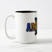 DTW-architecten — Merch Tweekleurige Koffiemok (Links)
