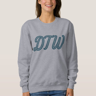 DTW Detroit Airport Code – Michigan Travel Gift Trui