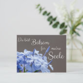 Du bist Balsam für meine Seele! Briefkaart (Staand voorkant)