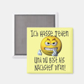 Du bist der Naechste! Magneet (Voorkant / Achterkant)